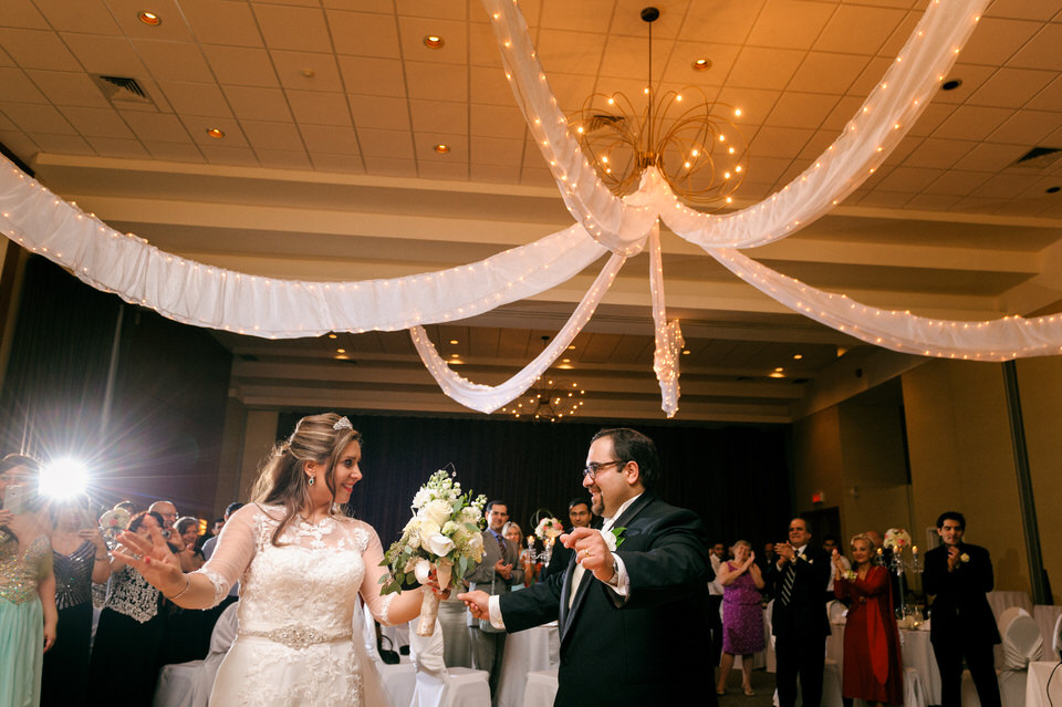First dance at Chateau Bromont wedding