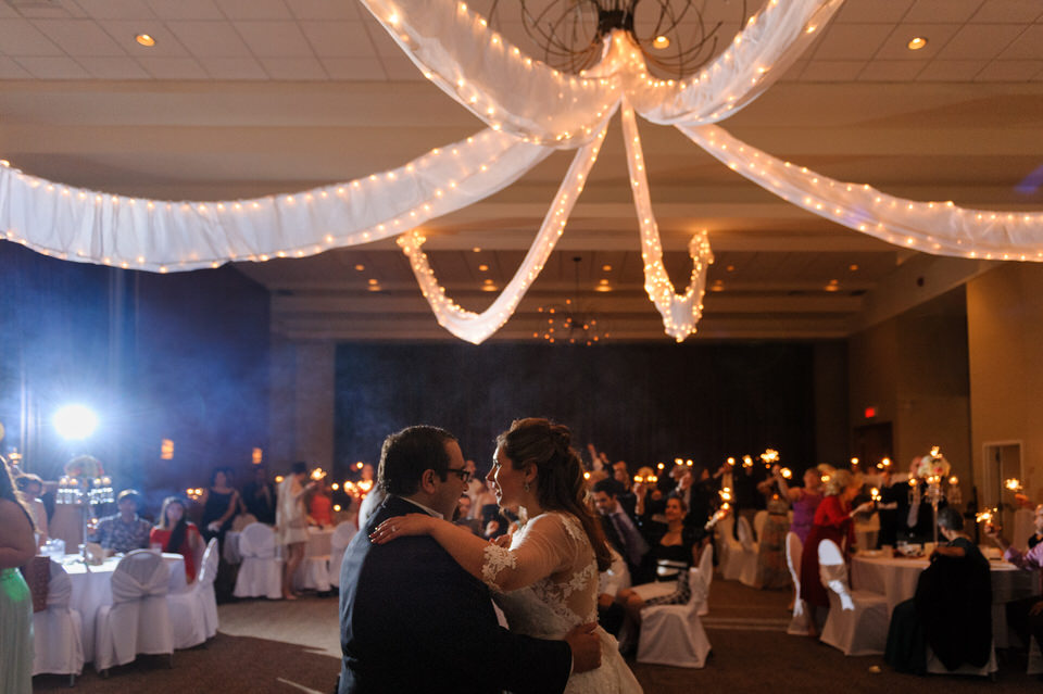 First dance at Chateau Bromont wedding