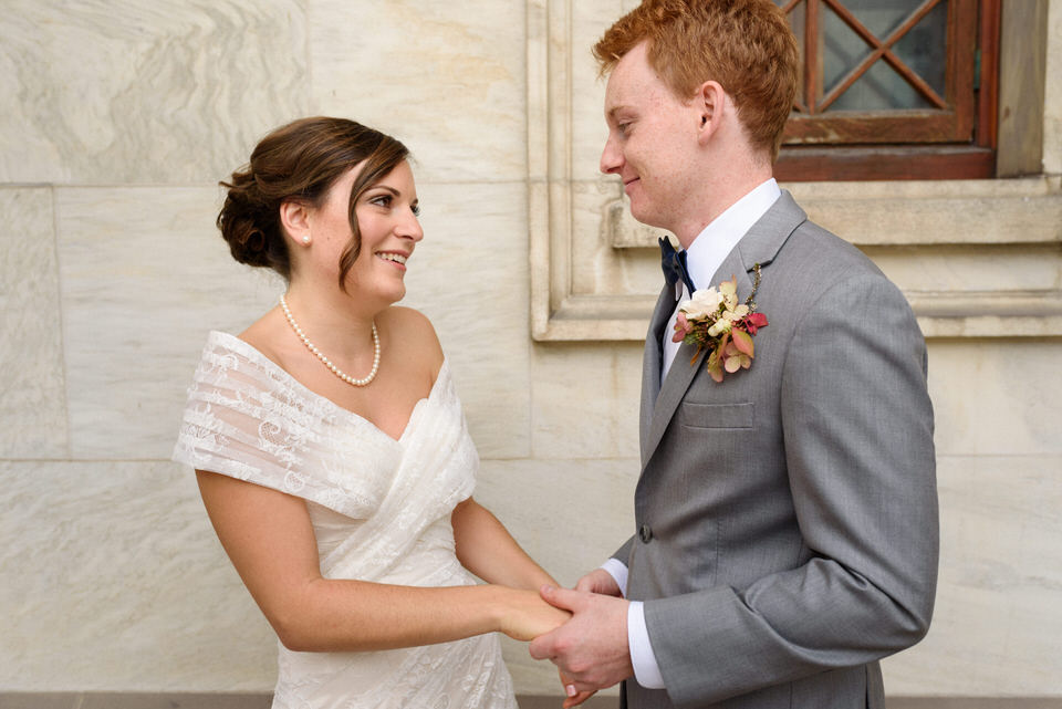 Close up of a couple holding hands