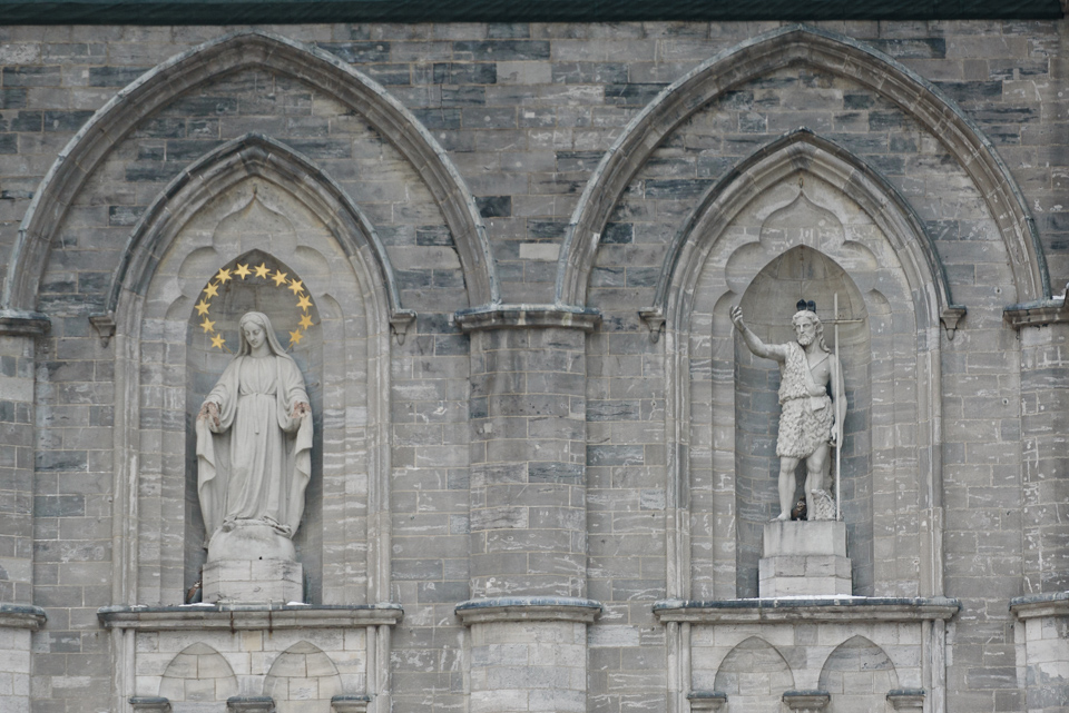 Detail of Notre-Dame Basilica
