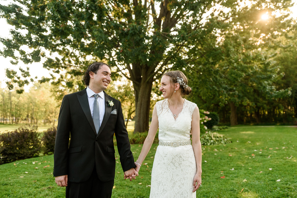 Fritz Farm wedding portrait in front of tree