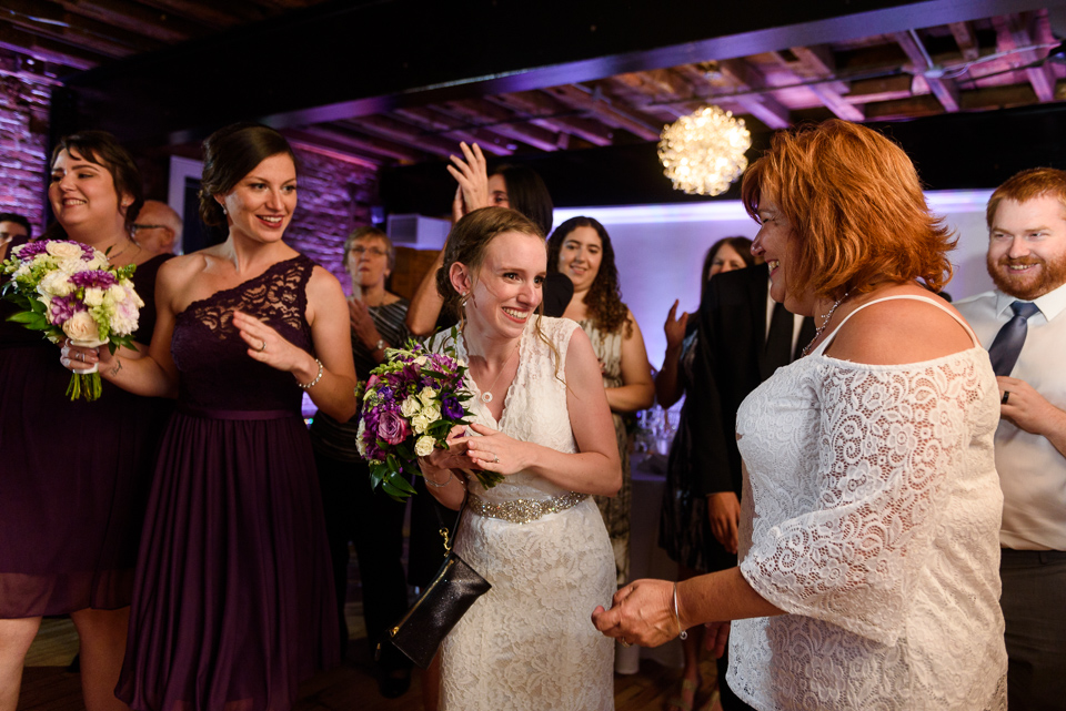 Everyone starts dancing as wedding couple arrives at Canvas Montreal 01