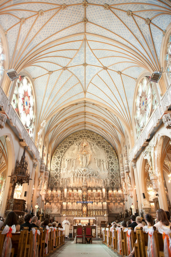 Wedding at Eglise Sacre Coeur de Jesus