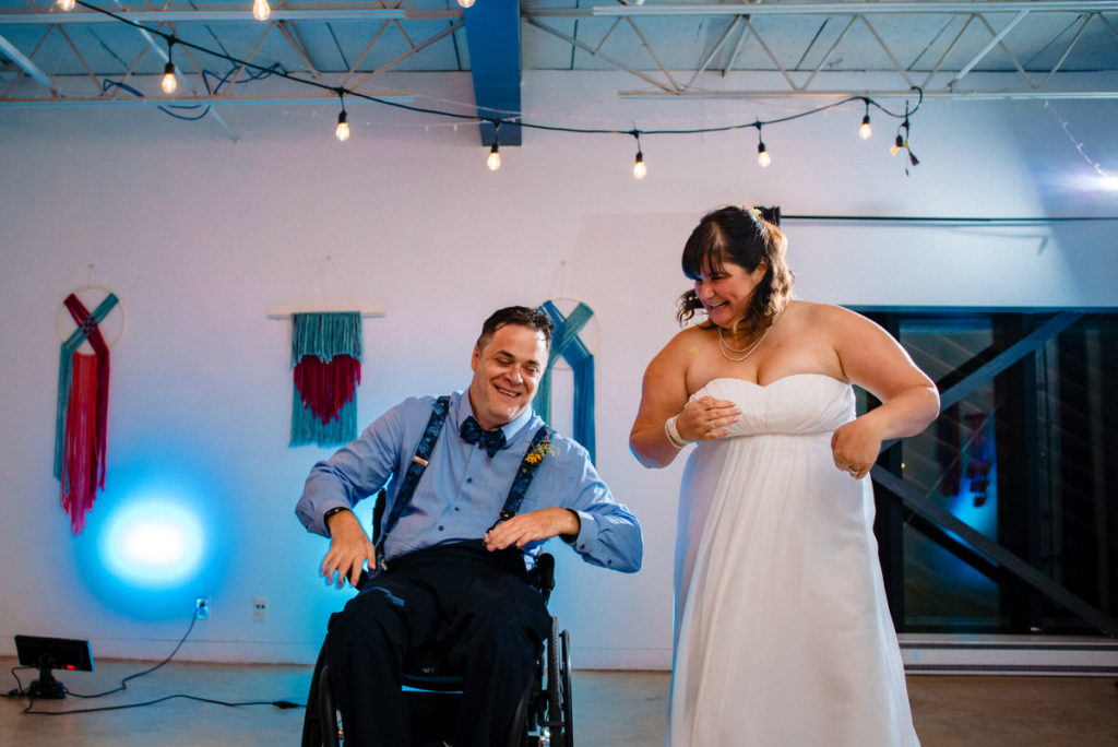 Bride and groom's first dance choreography