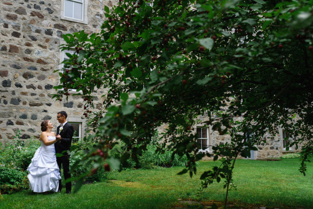 Abbaye Oka monastery wedding venue - Inner Courtyard