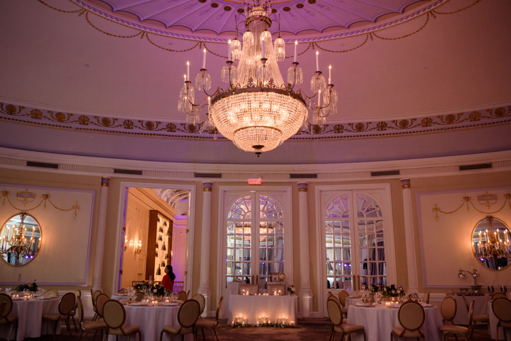 The Oval Room at Ritz-Carlton wedding venue